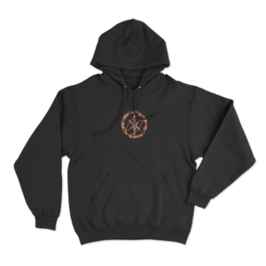 Katseye Coachella Colorful Logo Unisex Hoodie Black